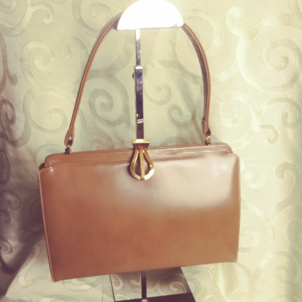 GVC Vintage 1950s A-Frame Richcraft Andre Originals Medium Handbag